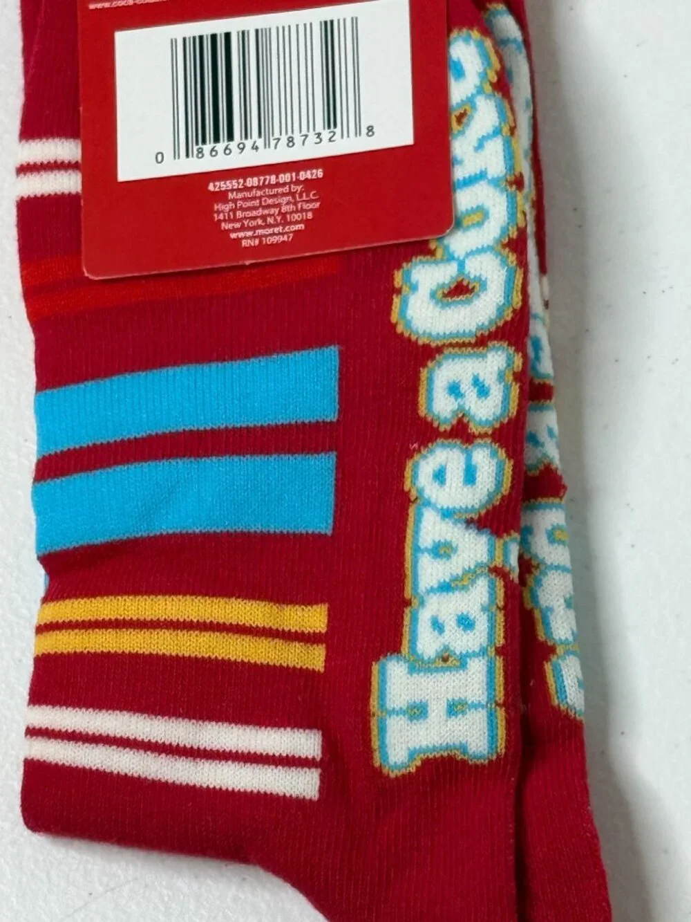 Coca-Cola Red Logo Crew Socks Novelty One Size